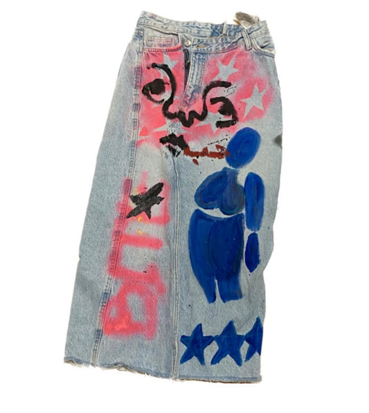 denim skirt